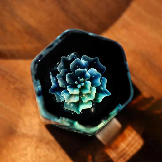 禾器 花语系列  墨宛盖置  盖托 壶盖架功夫茶道茶具零配件 商品图10