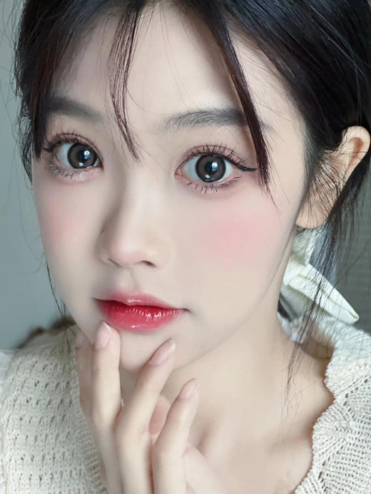 <月抛大直径>KIKICON-杏色奶糕-14.5mm【月抛 0-1000度 含525/575】 商品图8