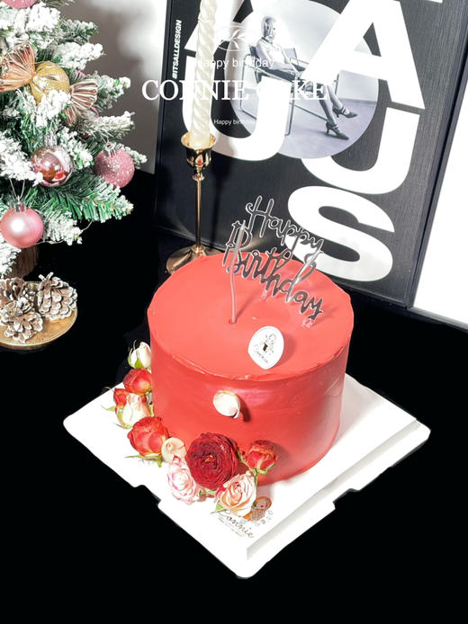 【1341】玫红鲜花款 商品图4