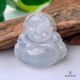 派瑞翡翠 翡翠佛 糯种 无色