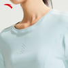 【L断码】安踏速干衣丨健身衣女款长袖T恤宽松打底针织衫跑步服162317401【无货退款，介意勿拍】 商品缩略图3