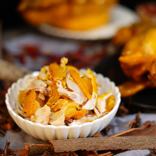 【肉食精选】富硒古法盐焗鸡 365天果园放养走地鸡 带有无抗证书 鲜美紧实有嚼劲 吃完嗦手指 家庭餐桌推荐 商品图4