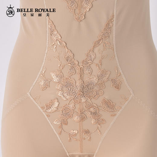 皇家丽美「繁花似锦系列」塑身收腹提臀长束裤塑形衣SK097-K2 商品图1