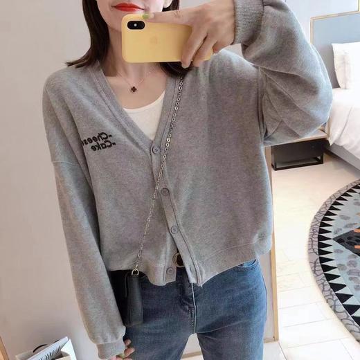 裁缝学苑 AG06女V领卫衣外套1:1实物服装纸样剪裁图纸牛皮纸样 商品图3