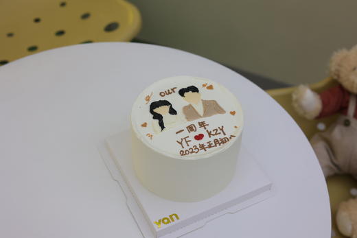 高级结婚/订婚/纪念日蛋糕 商品图0