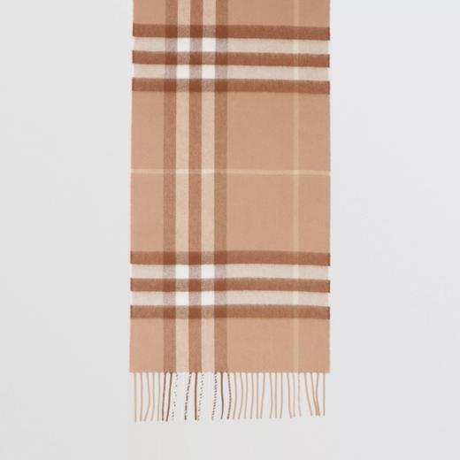 Burberry 博柏利 男女通款经典格纹羊绒围巾 商品图2