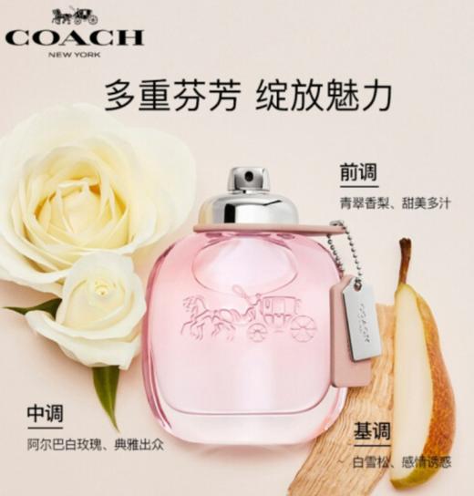 蔻驰（COACH）纽约女士淡香水30ml/礼盒 送女友生日 情人节礼物 套装 雾隐玫瑰 商品图0