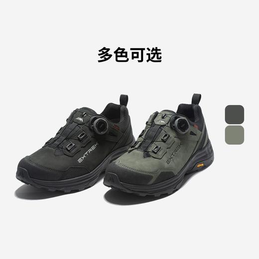 天越全防水旋钮系带徒步鞋E335男户外跑步防水防滑登山徒步日常休闲旅行运动鞋 商品图6