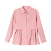 粉色衬衫时尚洋气设计感收腰小衫气质百搭衬衣TR-HGH6932 商品缩略图4