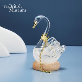 大英博物馆天鹅贵族棋盘游戏系列天鹅风暴瓶天气预报瓶桌面摆件