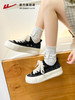 回力小香风帆布鞋2023春季新款软底女鞋爆款休闲鞋子百搭板鞋夏款E415T 商品缩略图2