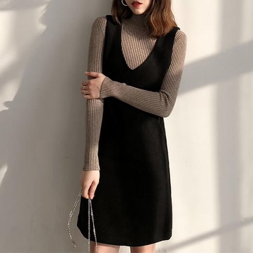 裁缝学苑 AG11韩版毛呢马甲背心裙打底内搭1 1服装裁剪图牛皮纸样 商品图3