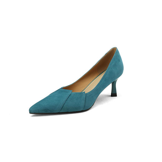 纯色简约，羊猄皮轻奢高品质单鞋DB-M5535 商品图13