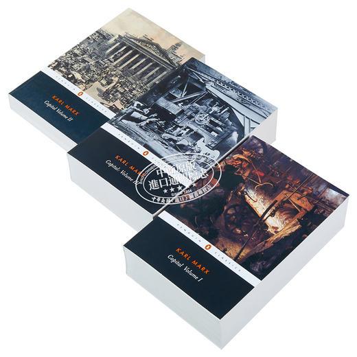 预售 资本论1-3册套装 英文原版 Capital 1-3 卡尔马克思 Marx 经济学 商品图2