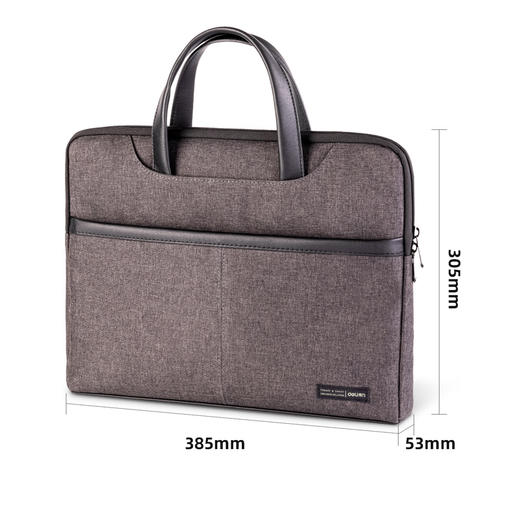 得力63815灰色公文包(灰色)(个) 商品图1