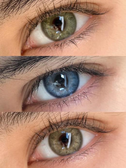 leenscolor 美瞳年抛 印巴虹膜棕 直径14.0mm着色13.2mm 商品图14