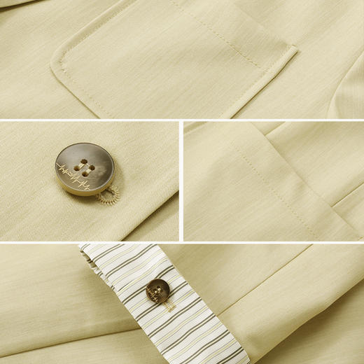 玳莎五分袖休闲西装2023新款宽松百搭时尚通勤职业外套女士  DA37201 商品图5