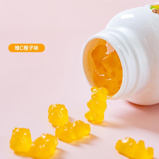 瑞士进口Vitalp维多普小熊复合维生素软糖VC软糖 120g/瓶 商品图4