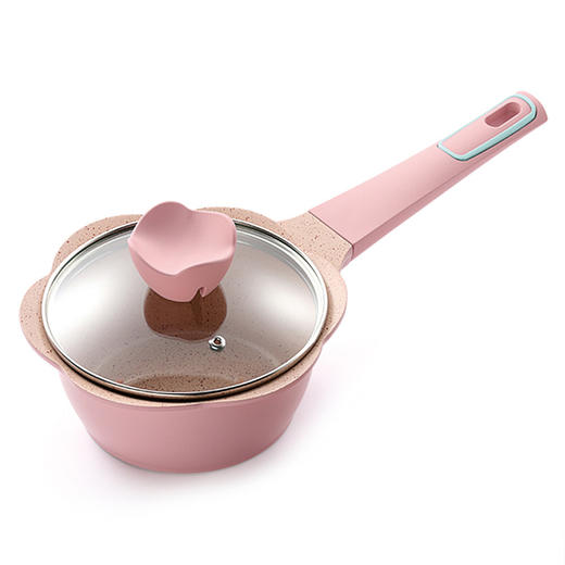 迪迪尼卡didinika花瓣辅食不粘锅麦饭石不粘锅宝宝煮粥锅迷你小奶锅 商品图4