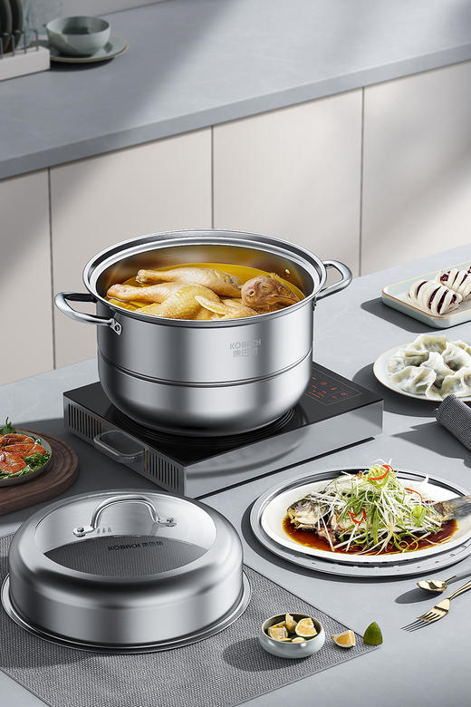 【东辉专享福利】康巴赫双层蒸锅家用蒸馒头一锅两用 商品图7