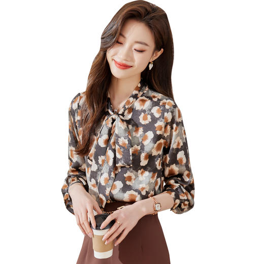 春季新款时尚洋气设计感小众春装衬衣上衣XZ-Q6738 商品图4