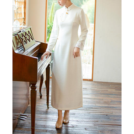 裁缝学苑AQ151 中式改良旗袍纸样女装新款复古连衣裙打版裁剪样板 商品图4