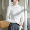 螺纹打底衫女，小立领长袖t恤加绒内搭弹力上衣SG-T2D3292 商品缩略图7