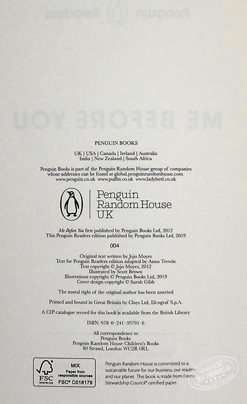 【中商原版】企鹅阅读第4级 6本套 Penguin Readers Level 4 英文原版 John Boyne 经典 文学 商品图4