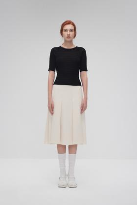 超弹针织修身T恤