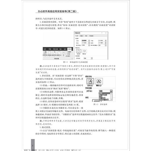 办公软件高级应用实验指导（第二版)/浙江大学出版社/第2版/郑建标 谭渊 欧阳开翠 商品图2