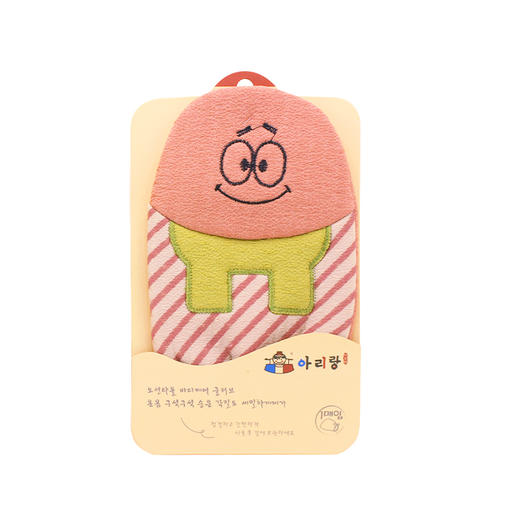 阿里郎 萌咔澡巾海星20*12cm  商品图0