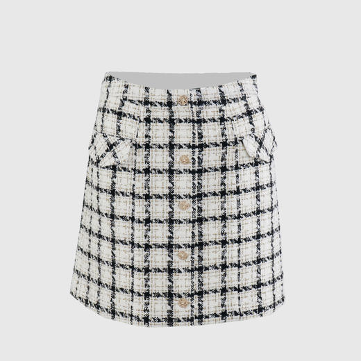 前一排扣两包小A半裙 商品图0