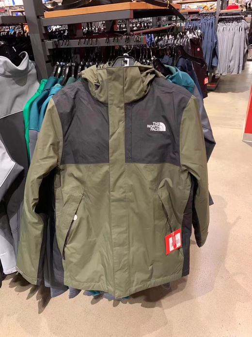 LA现货 M1件 The North Face 北面 男士拼色三合一保暖防风外套 商品图1