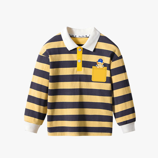 【精典泰迪】【90-140cm】男童春秋长袖polo衫 商品图4