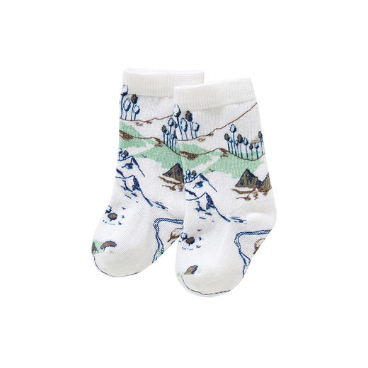 【商场同款】英氏婴儿四季袜宝宝防滑袜子男童女童款抗菌短袜 商品图4