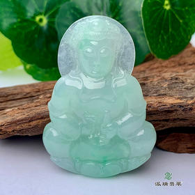 派瑞翡翠 翡翠观音 糯种 绿色
