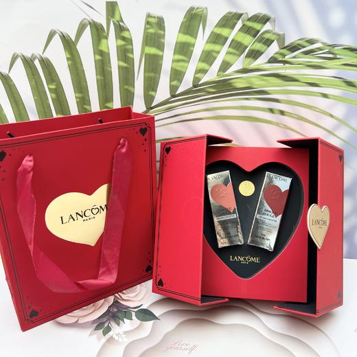 【情人节好礼】兰蔻LANCOME情人节限定红丝绒唇膏礼盒 121+912 3.4g*2 商品图6