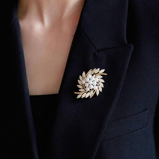 manreya 长相思珍珠胸针 商品图1