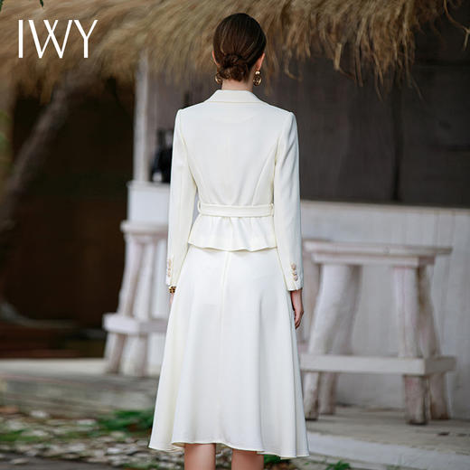 IWY/小香风套装新款时尚气质名媛两件套职业装女洋气伞裙CS1627 商品图3