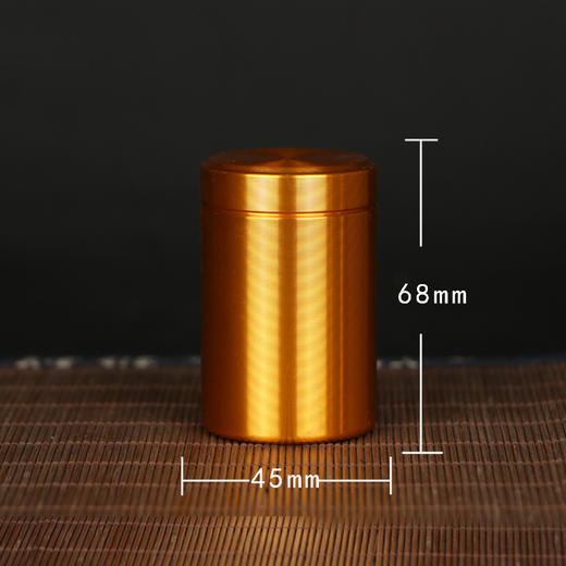 钛合金小罐801【通版 •20g •金色】4元 一个/满100个包邮 商品图2