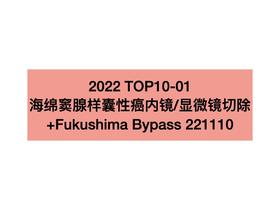 TOP1.海绵窦腺样囊性癌内镜/显微镜切除+Fukushima Bypass