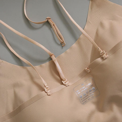 TG-TG02S170真丝吊带抹胸 软支撑无痕贴合美背款内衣短打底吊带透气 商品图3