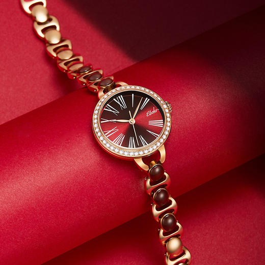 依波（EBOHR） 卡纳系列女士石英表 精致陶瓷手链防水手表送女友礼物 5670 商品图3
