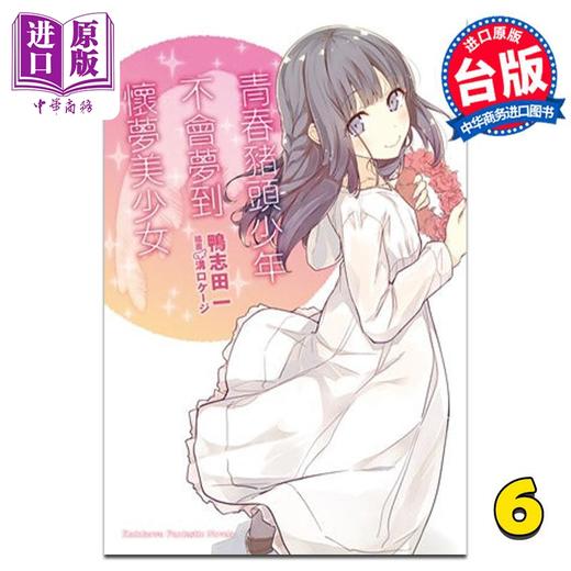 预售 【中商原版】轻小说 青春猪头少年系列 6 青春猪头少年不会梦到怀梦美少女 鸭志田一 台版轻小说 角川出版 商品图0