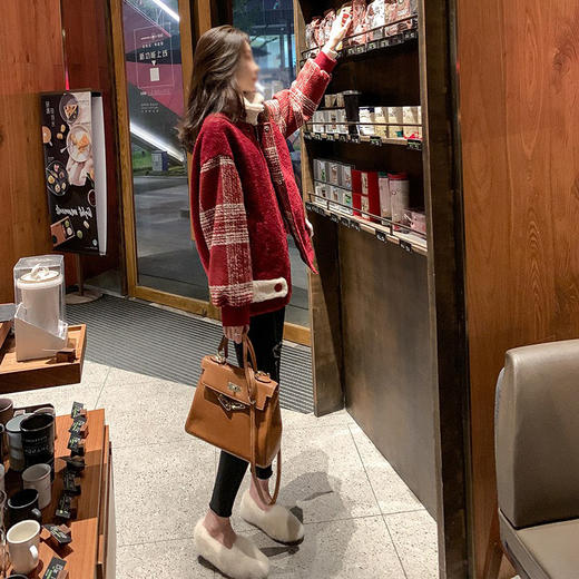 裁缝学苑AQ153 新款小香风纸样羊羔毛女装外套上衣女服装衣服打板 商品图4