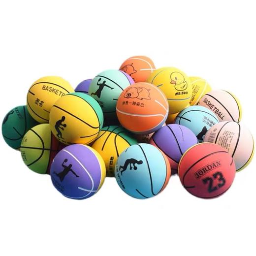 小篮球训练器套装免打孔儿童室内成人办公室卧室小型投篮弹力球解压减压休息活动玩具球1套 商品图8