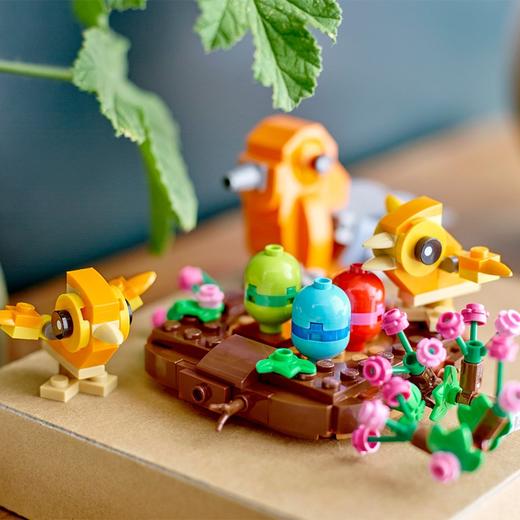 乐高方头仔40639欢喜鸟巢模型摆件 商品图3