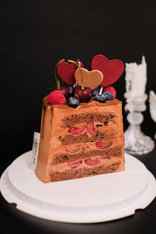 巧克力车厘子蛋糕（4层胚3层车厘子夹心） 商品图3