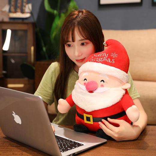 「数款尺寸」圣诞老人公仔毛绒玩具 玩偶娃娃小鹿挂件节日礼物 商品图1