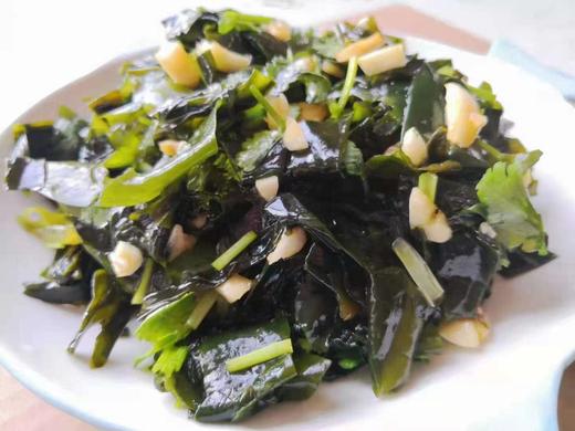 海藻干裙带菜干菜叶片50g/袋，螺旋藻海白菜海木耳，个头小，泡发率高，薄薄的裙带菜叶鲜嫩爽滑，营养价值丰富，独立小包装，全国包邮（偏远地区除外） 商品图5
